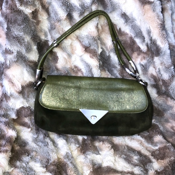 CUTE - suede & leather purse - Picture 2 of 8